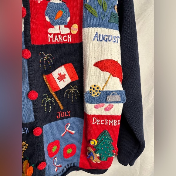 Teacher button up sweater/cardigan - Picture 4 of 7